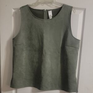 Elegant Sage Green Tank Top